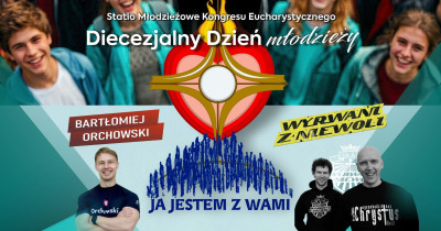 Diecezjalny Dzień Młodzieży STATIO Kongresu Eucharystycznego Diecezji Ełckiej 2026 - zaproszenie